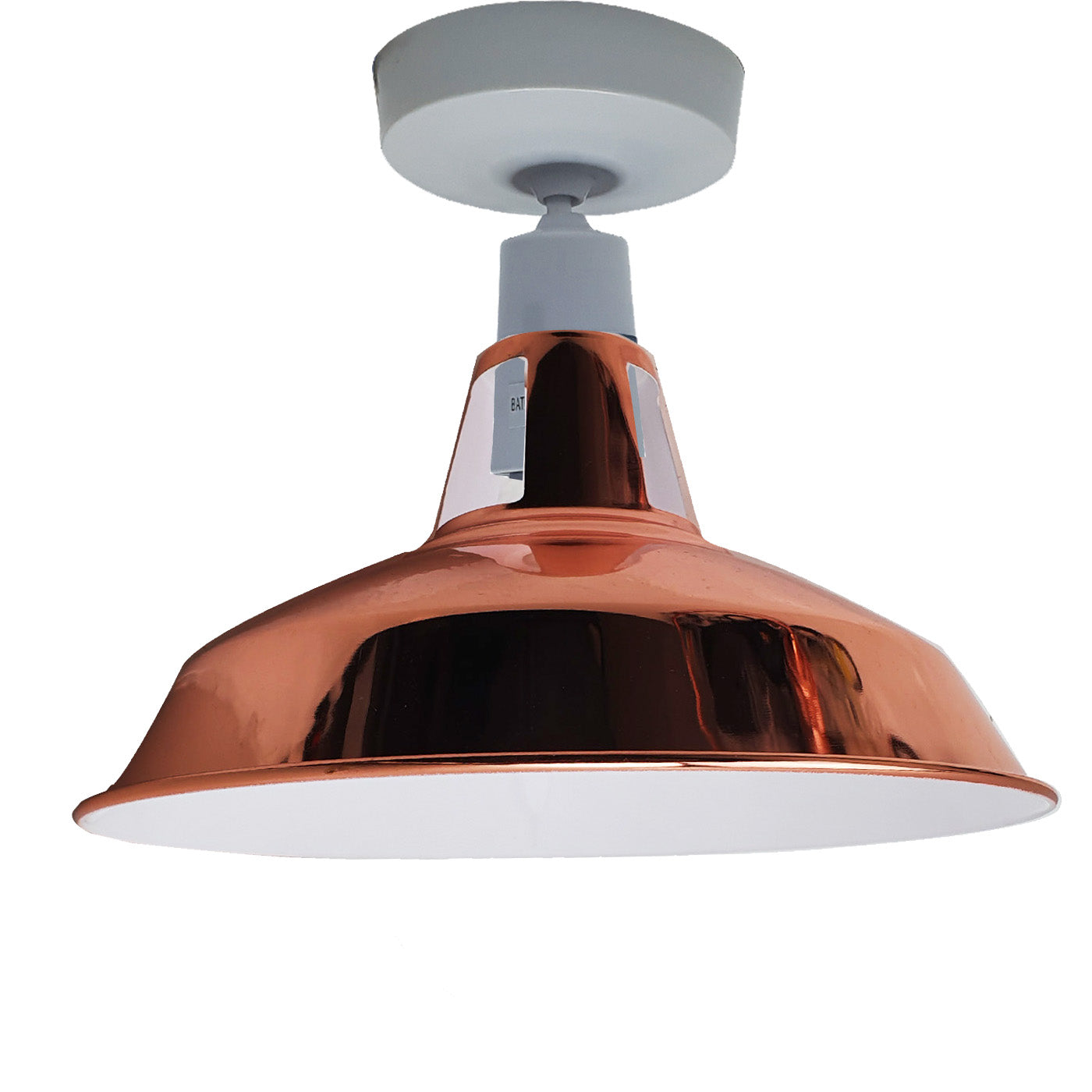 Retro Style Light Shades Modern Ceiling Pendant Lampshades Metal - Rose Gold~2324