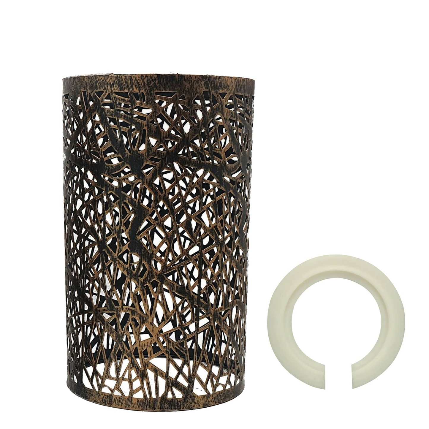 LEDSone industrial vintage Modern Drum Lampshade Brushed Copper Colour Retro Style~2451