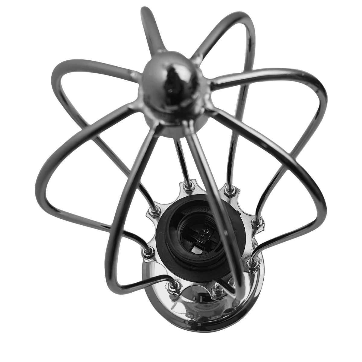Modern Industrial Chrome Flex Arm Retro Light Cage Ceiling Fixtures E27~1594