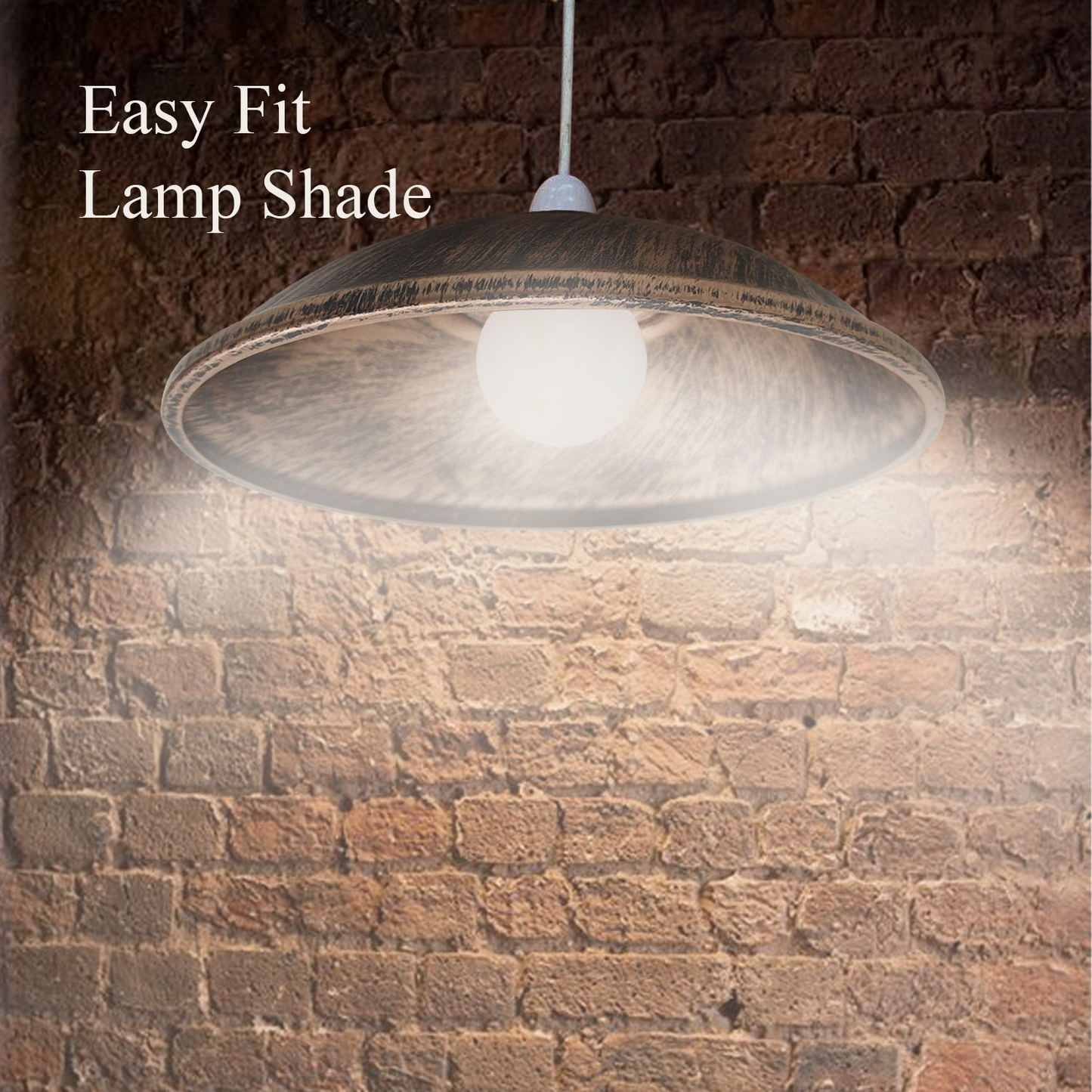 Pendant Light Shade Rustic Copper Easy to Fit ~1897
