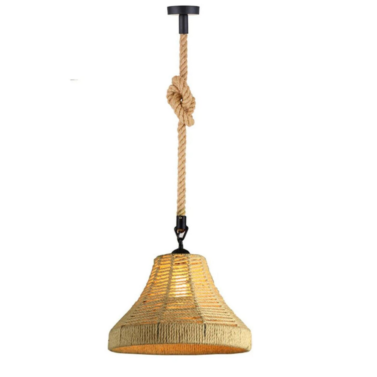 Industrial Hemp Metal Ceiling Lamp Edison E27 Loft Retro Style~2713