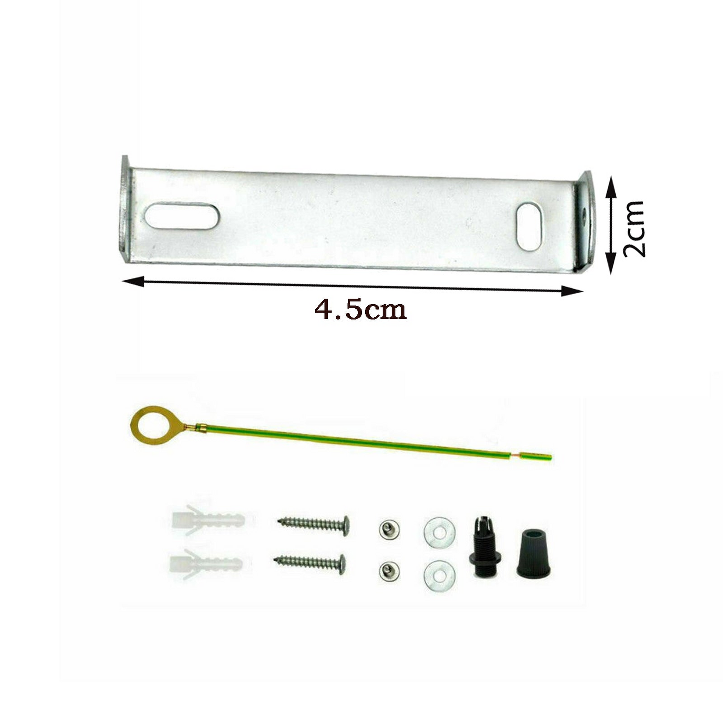 45mm Ceiling Rose Strap Side fitting Bracket~4128