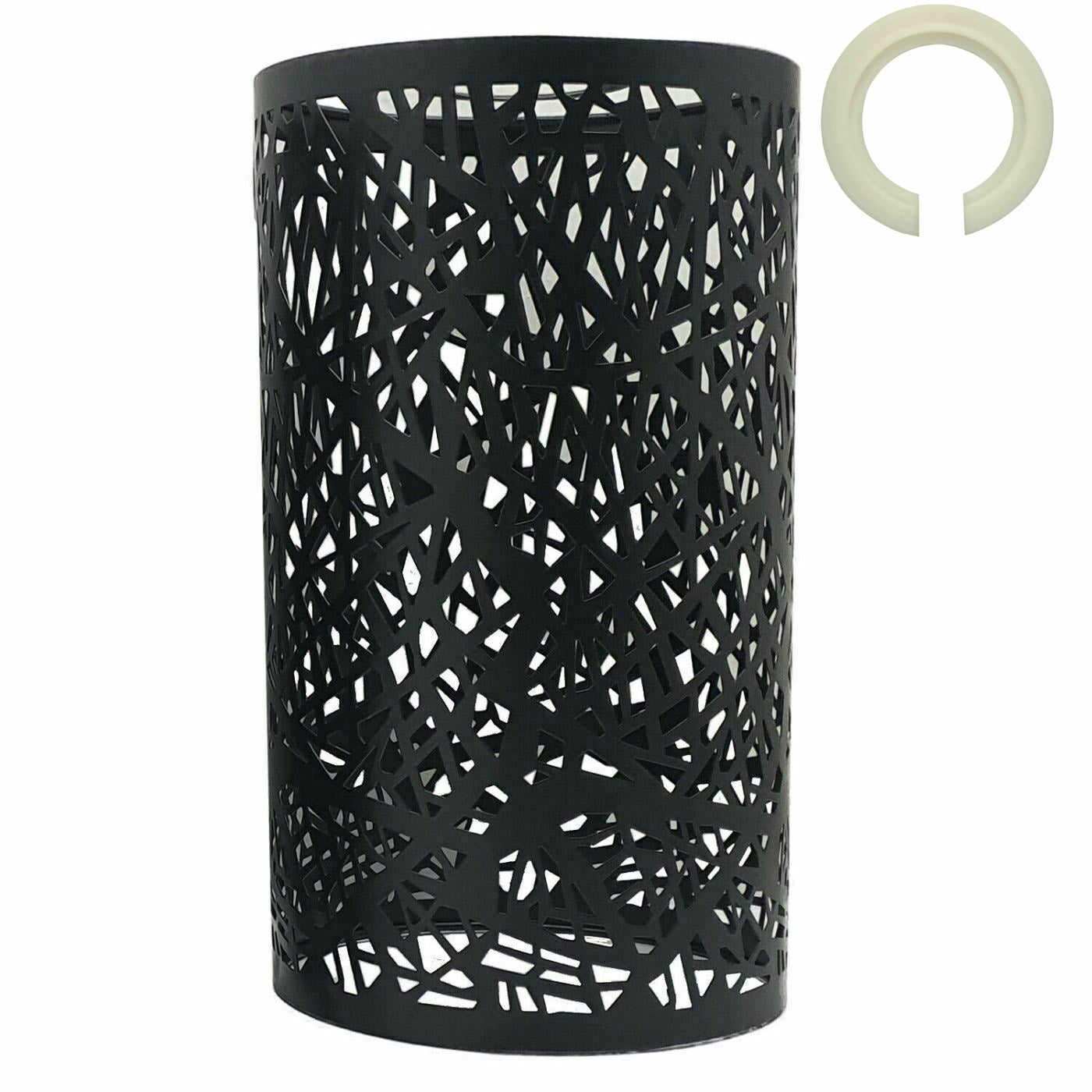 Black Metal Ceiling Light Shade Industrial UK Lighting~2428