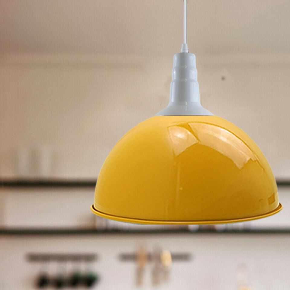 Adjustable Pendant Lights | 3 Pack | Yellow | UK ~3574