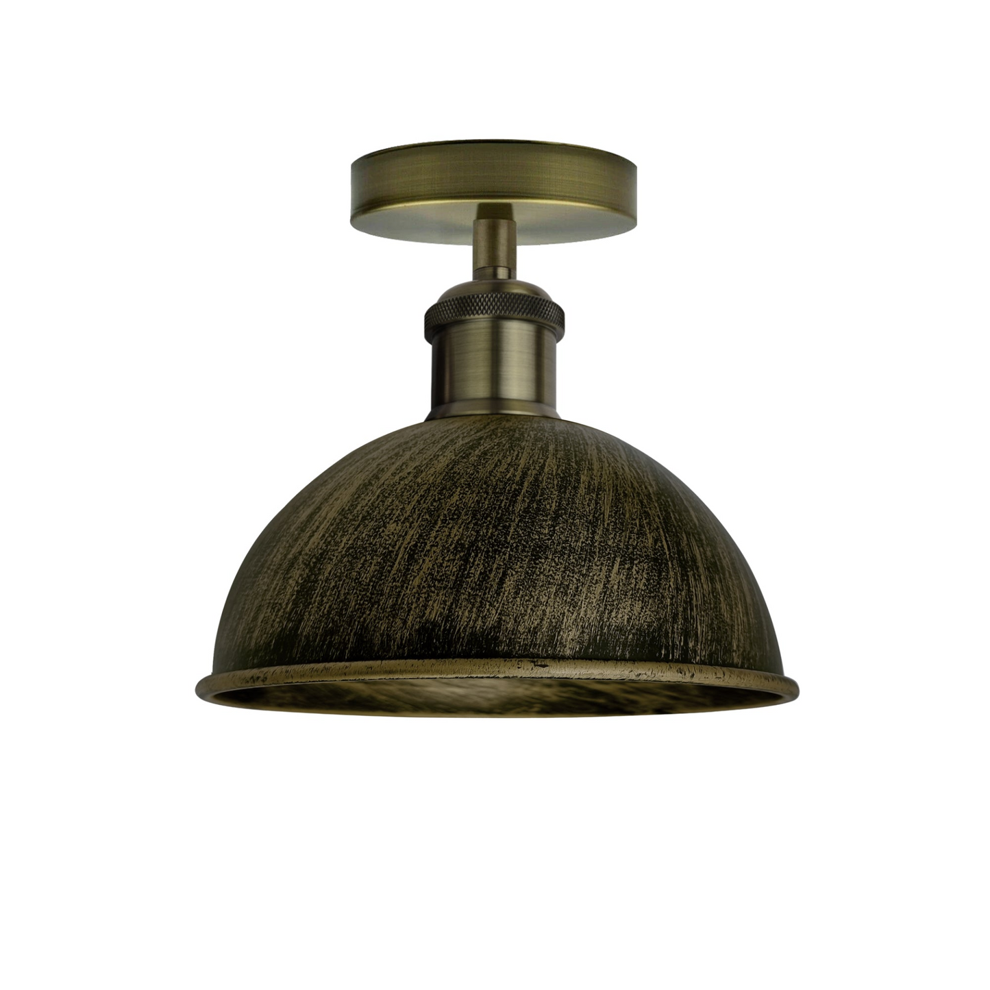 Retro Ceiling Light Shades In Brushed Brass~1784