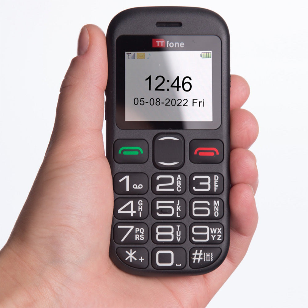 TTfone Jupiter 2 TT850 Big Button with SOS Alert Unlocked Mobile Phone EU