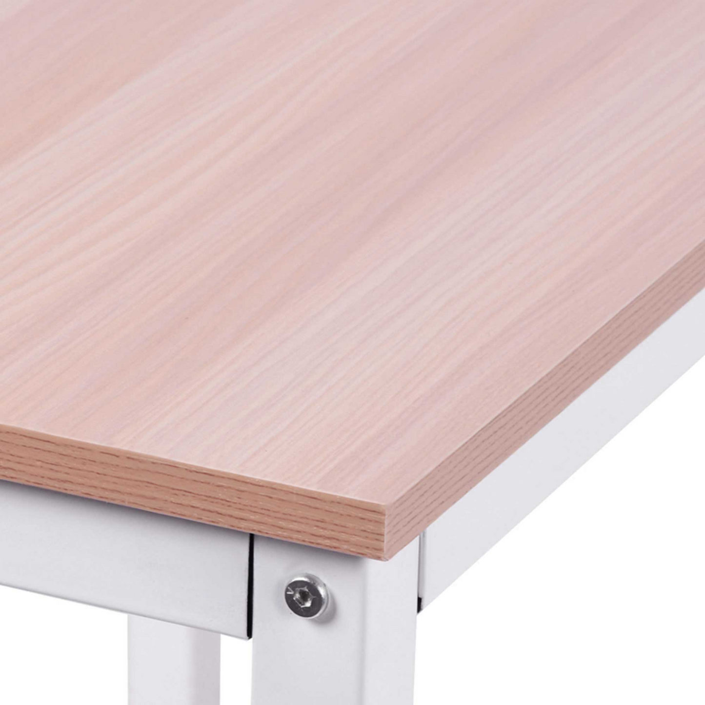 L-Shape Corner Gaming Desk, Computer PC Workstation for Home Office, Three Worktop Writing Table, 76x150cm, Oak | HOMCOM