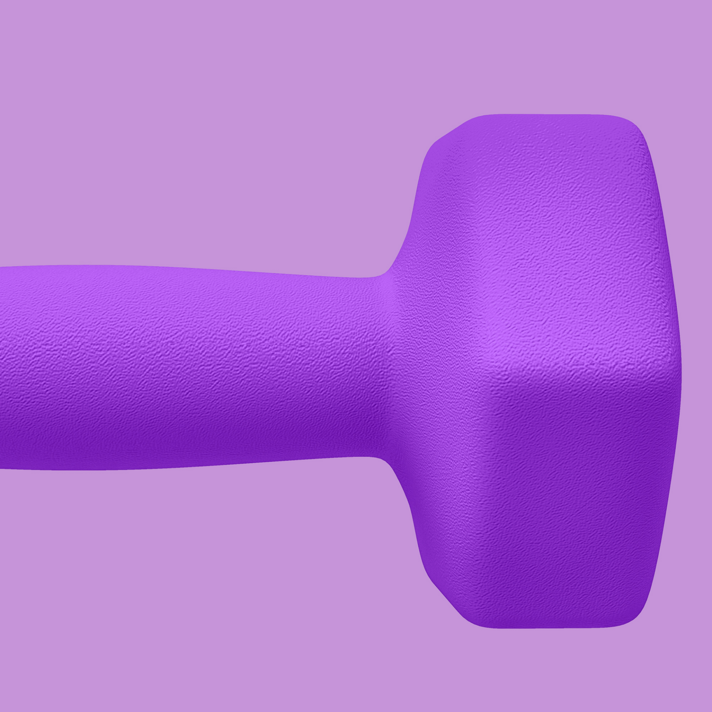 2 x 4kg Hexagonal Dumbbells Weights Set with Non-Slip Grip for Home Gym Workout in Purple by SPORTNOW
