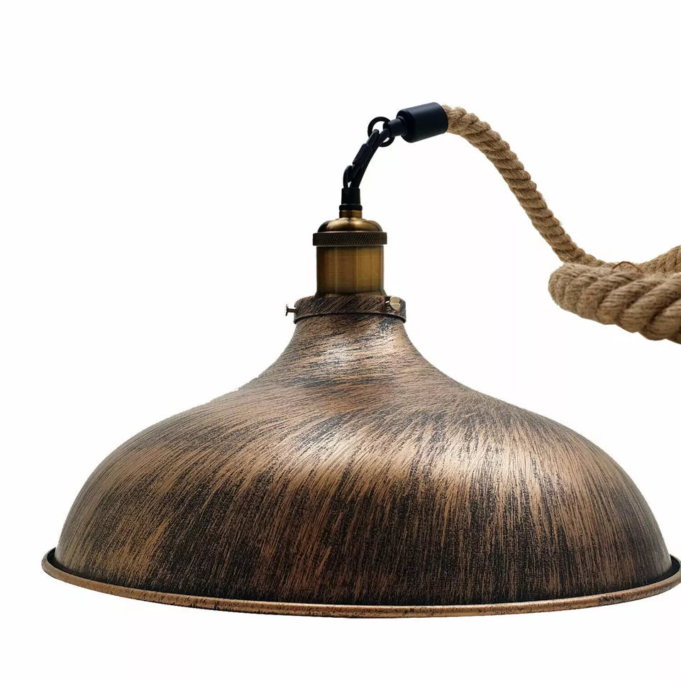 Industrial Retro Style Ceiling Light Pendant Lamp Shade ~1947