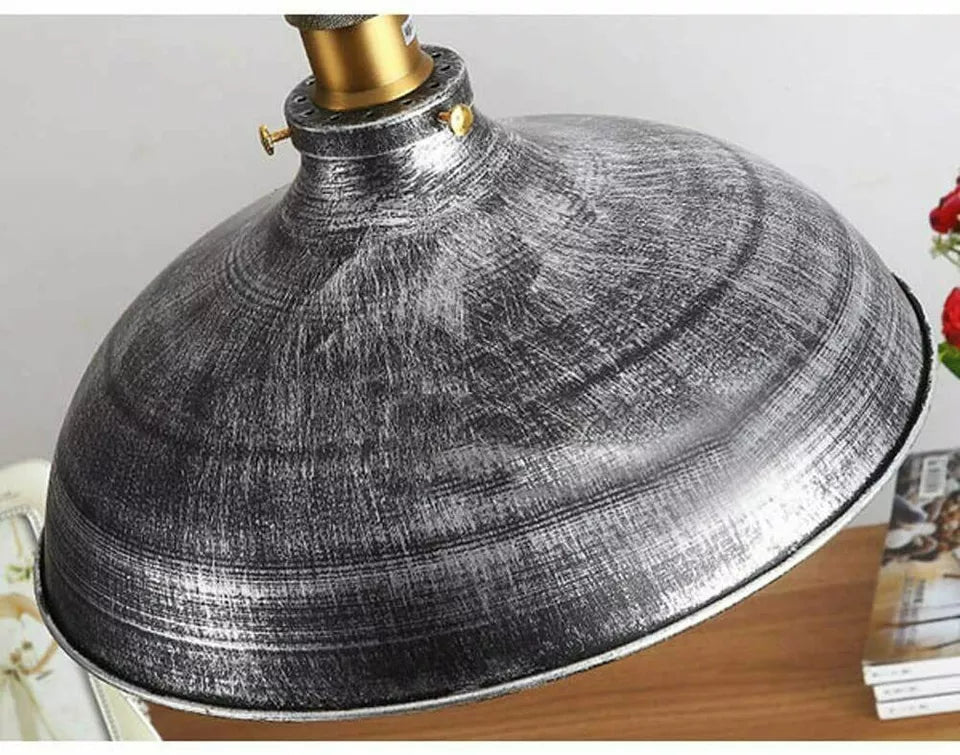 Industrial Retro Style Ceiling Light Pendant Lamp Shade ~1947