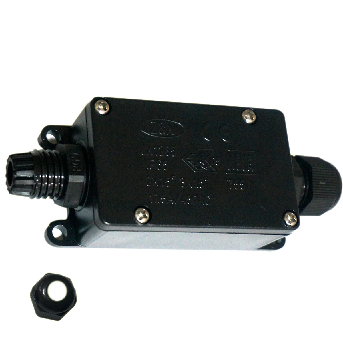 IP65 2 Way Waterproof Junction Box Cable Connector ~2043