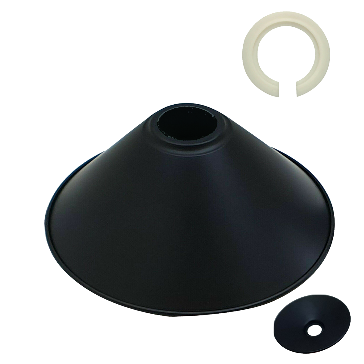 Black Color Flat Lampshade~1092