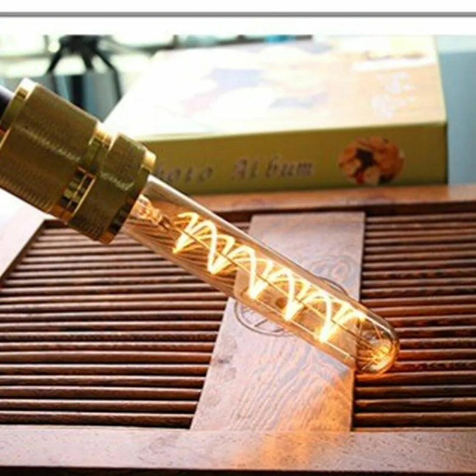LED E27 T45 4W Vintage Edison Filament Glass Retro Warm White 3 Pack~1014