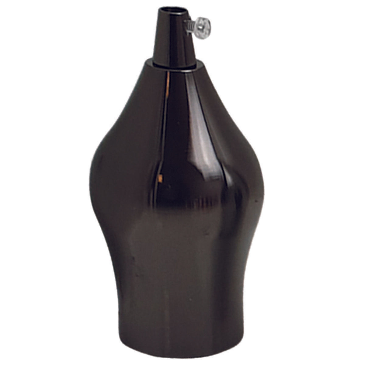 ES E27 Shiny Black Industrial Lamp Light Bulb Holder~3418