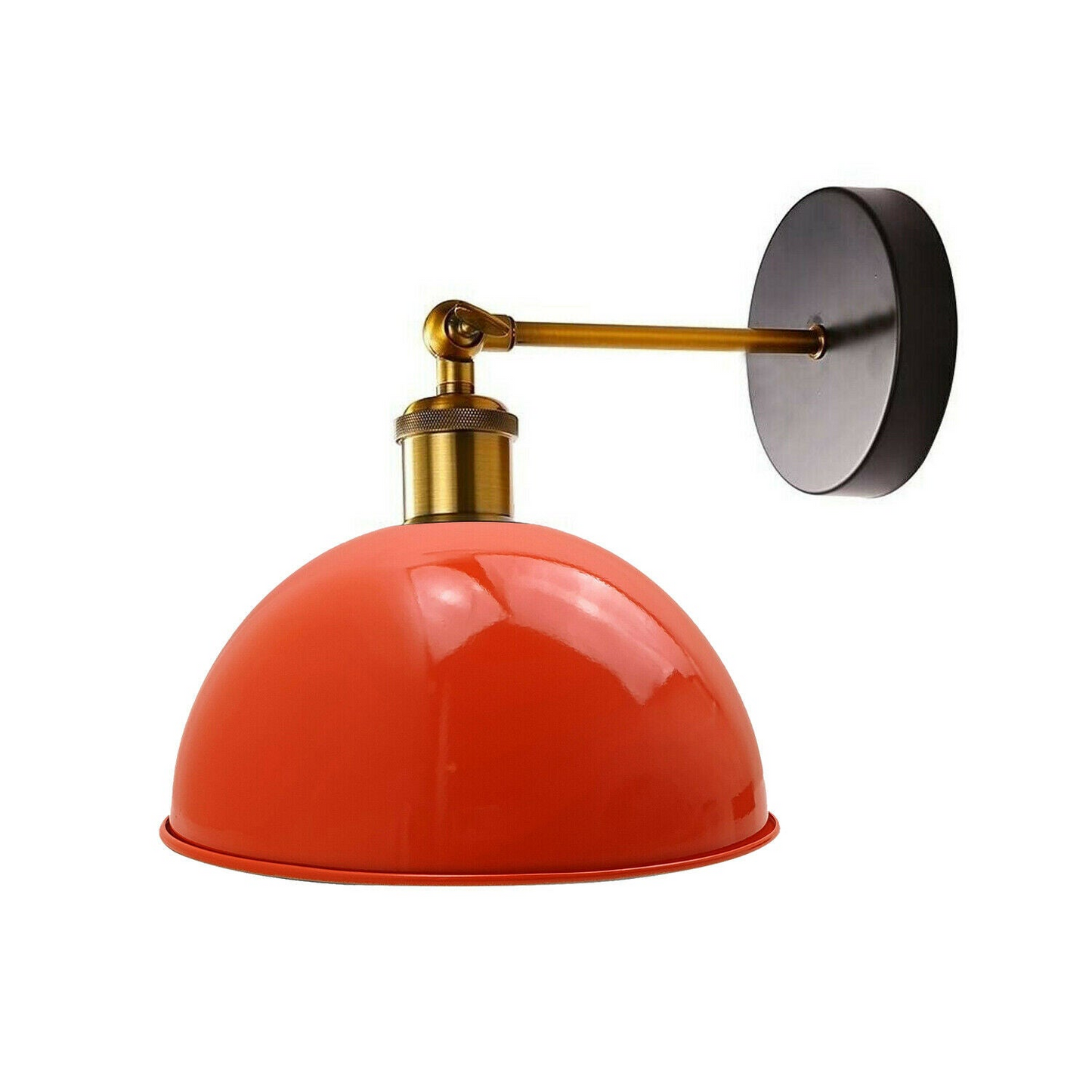 Orange Modern Retro Style Glossy Wall Sconce Wall Light Lamp Fixture~3456