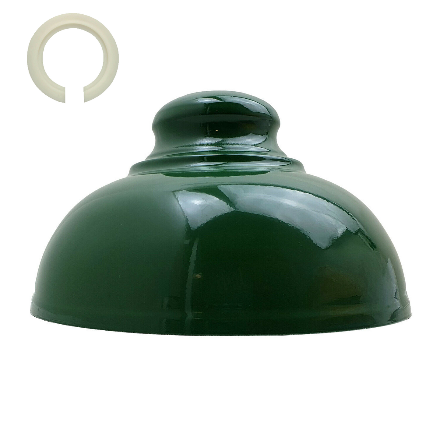 Green Retro Metal Pendant Lampshade Ceiling Light Shade Easy Fit ~2084