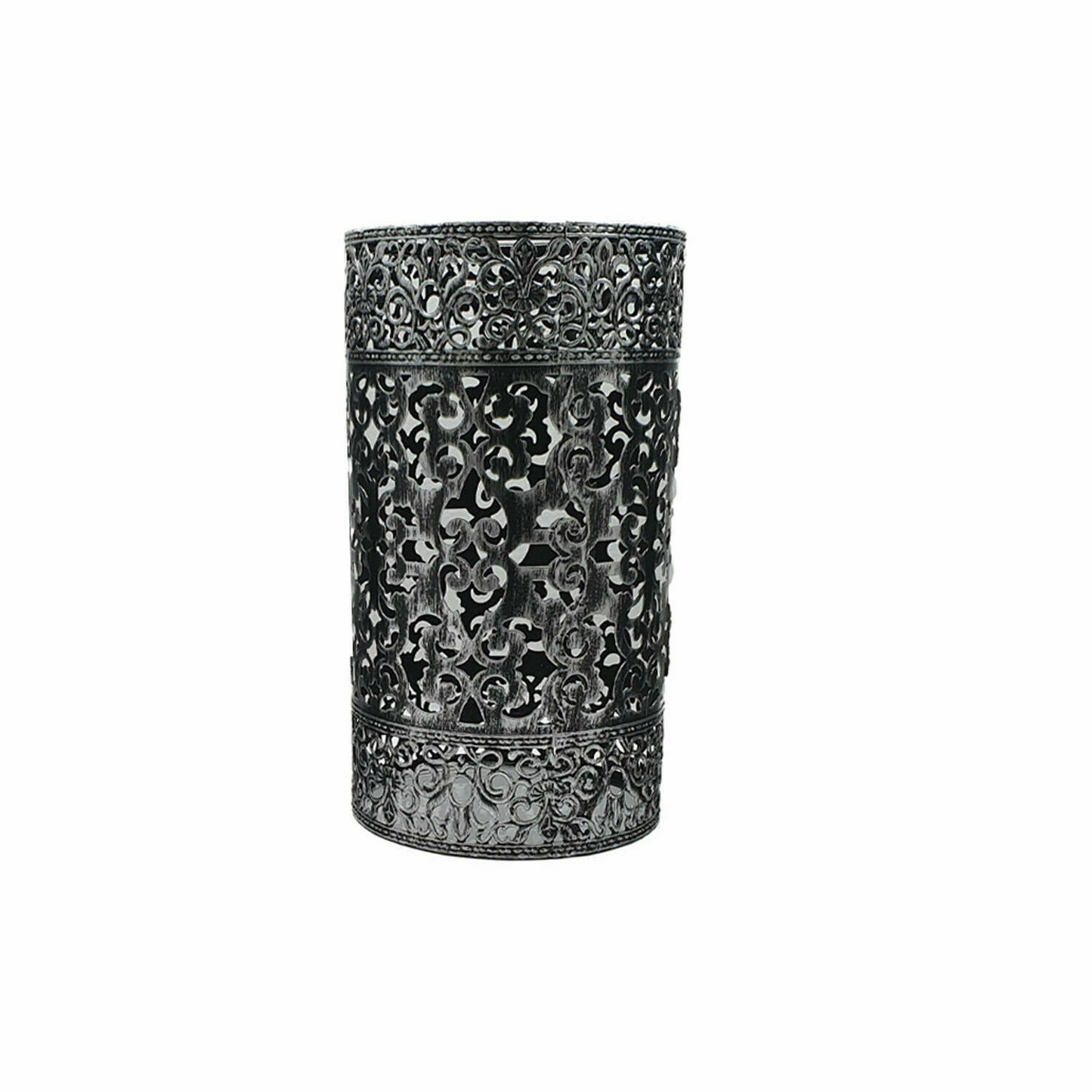Easy Fit Brushed Silver Drum Lampshade Metal Cage~1997