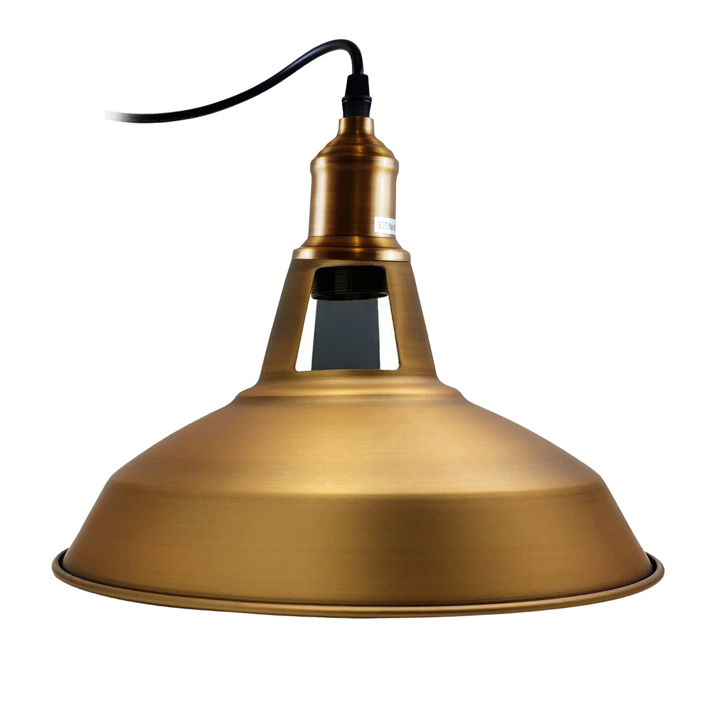 Industrial Brass Metal Pendant Light~1477