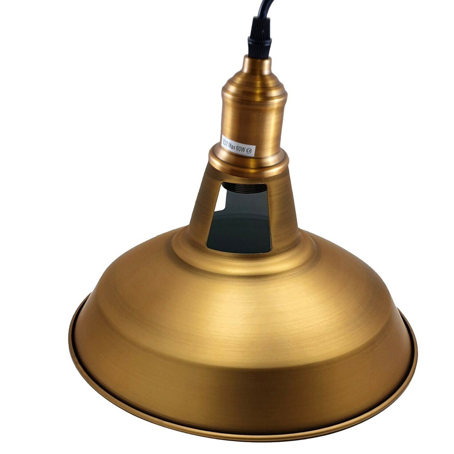 Industrial Brass Metal Pendant Light~1477