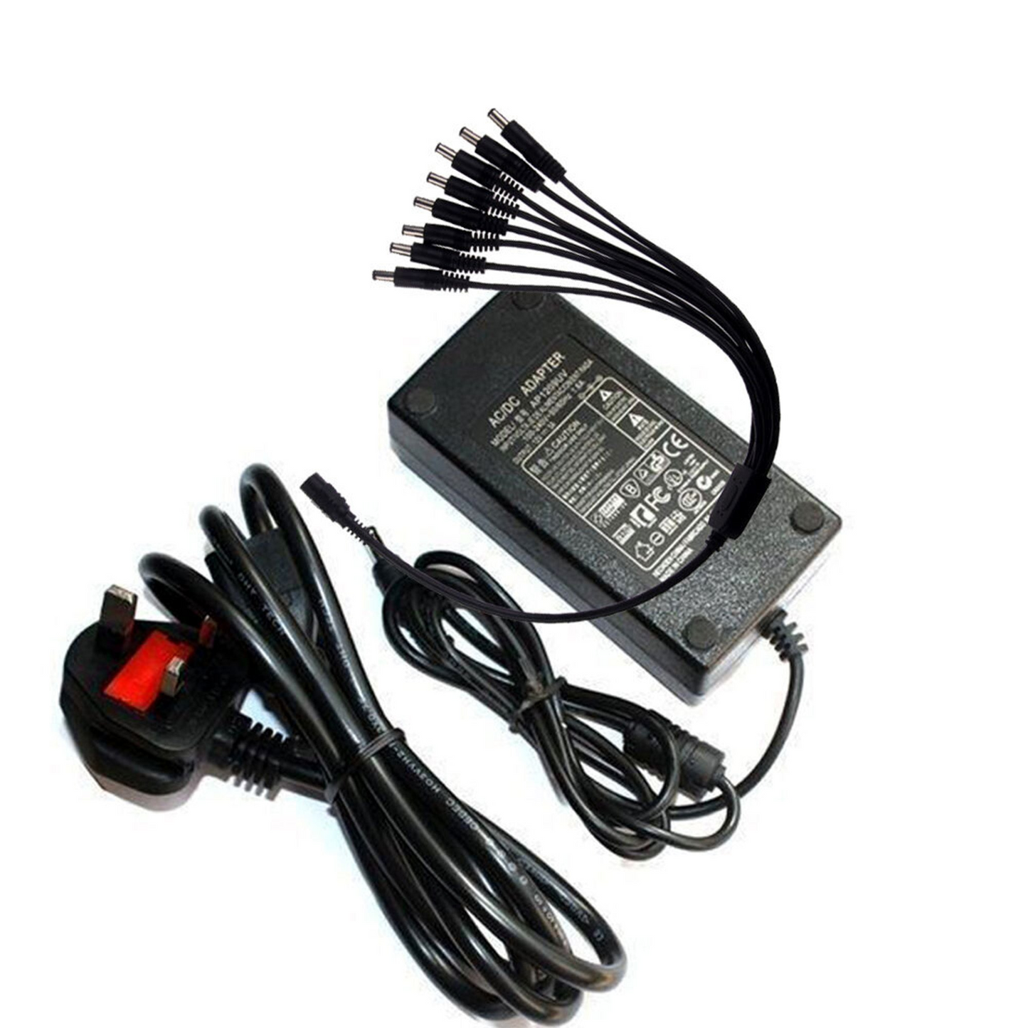 12V 5A 60W 3 Pin Plug 12v Power Supply Adapter Conventer ~2364