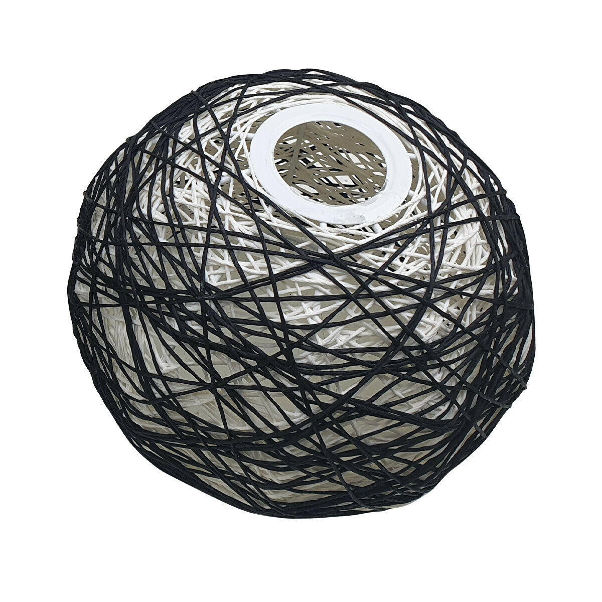 Woven Pendant Lamp Simple Pendant Shade Suspension Lamp Cage~1967