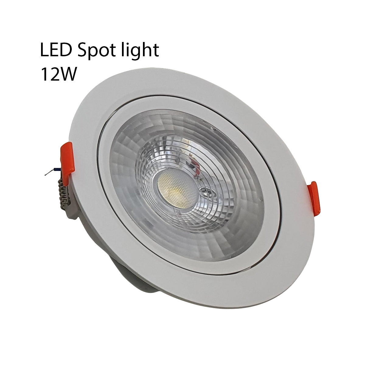 12W Modern LED Adjustable Tilt Angle Downlight Recessed Round Ceiling Spotlights~2533