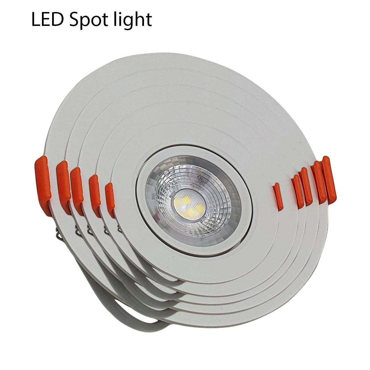 12W Modern LED Adjustable Tilt Angle Downlight Recessed Round Ceiling Spotlights~2533