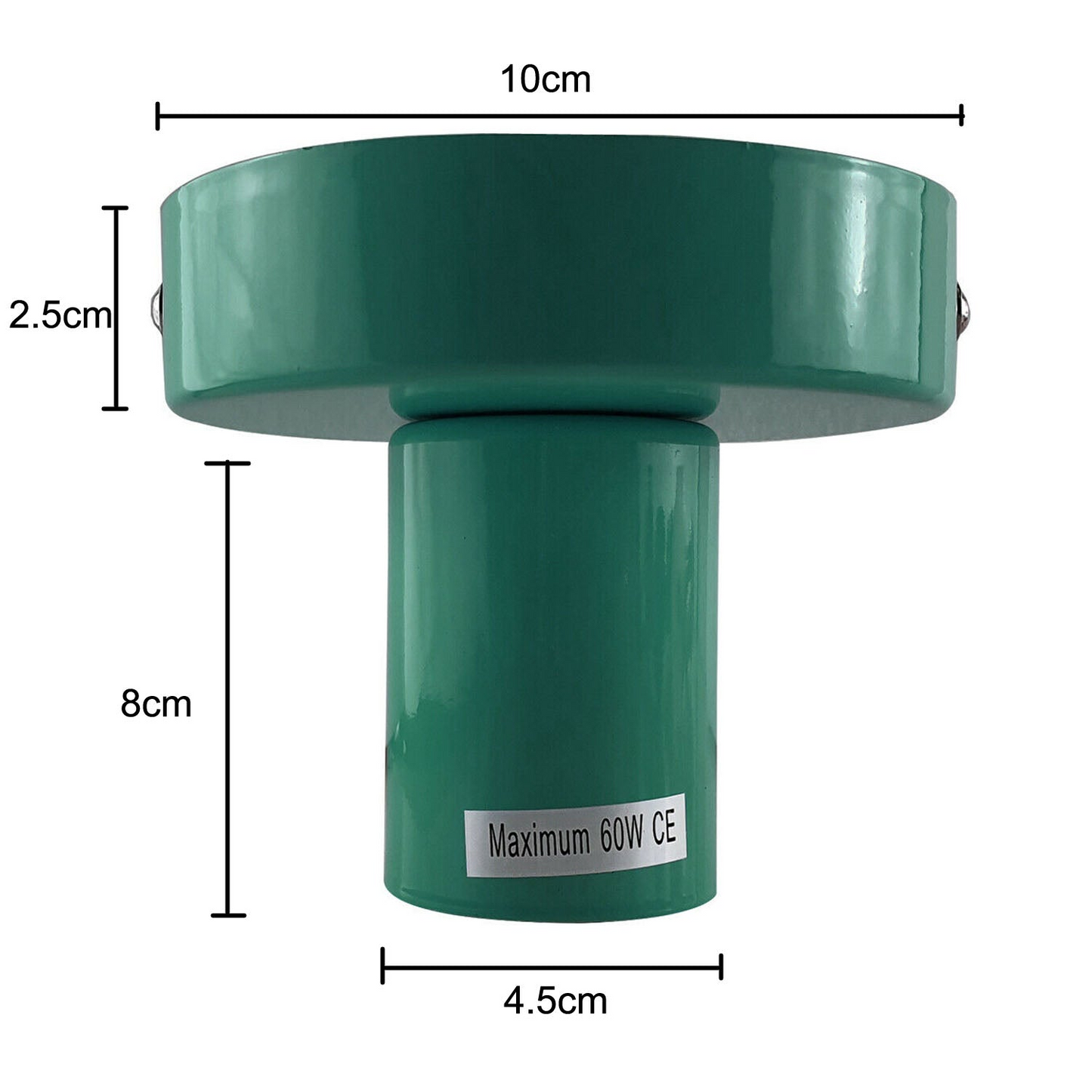 Green Flush Mount Ceiling Light Fitting ~1688