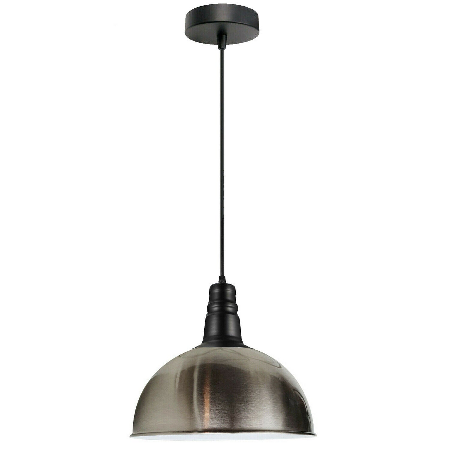 Modern Satin Nickel Pendant Lighting~1975