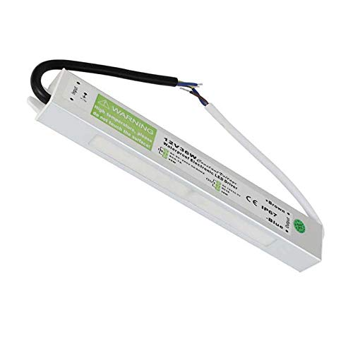 DC12V 36W IP67 LED Driver Power Supply Transformer Waterproof for LED Strip ~3359