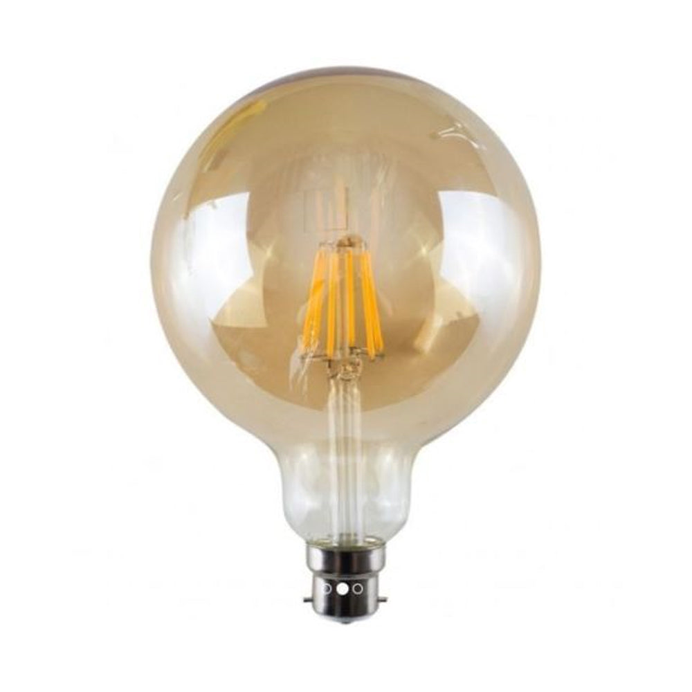 Vintage 8W LED Filament G125 Dimmable Bulb ~3217