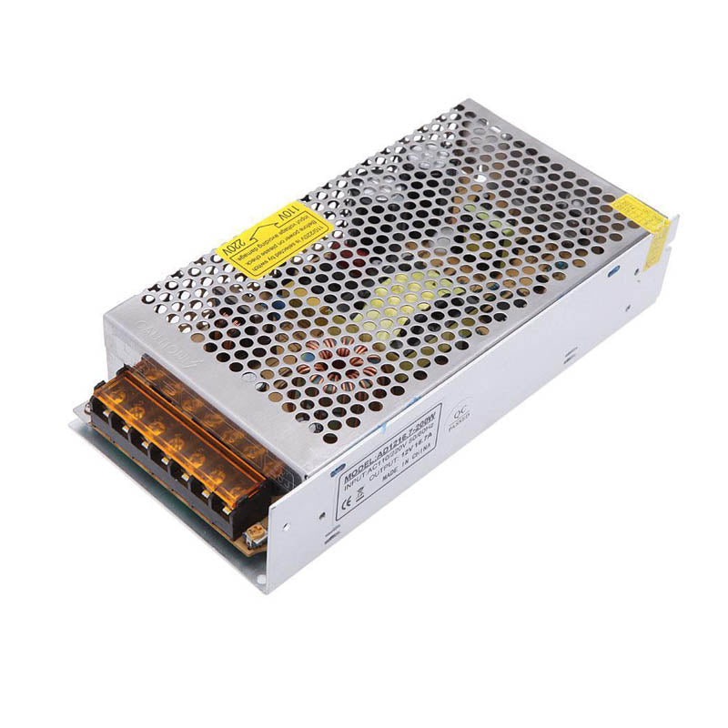 AC 100/240V to DC12V 200W Regulated Switching Power Supply Driver Transformer ~3337