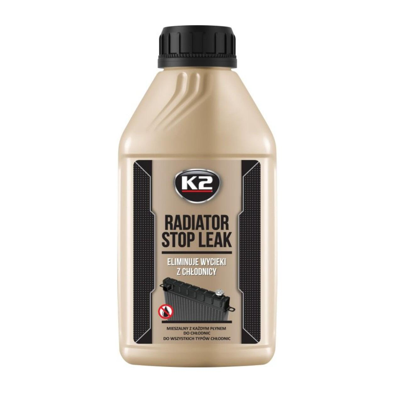 K2 Radiator Stop Leak - Liquid Radiator Sealant for All Coolants, 400ml