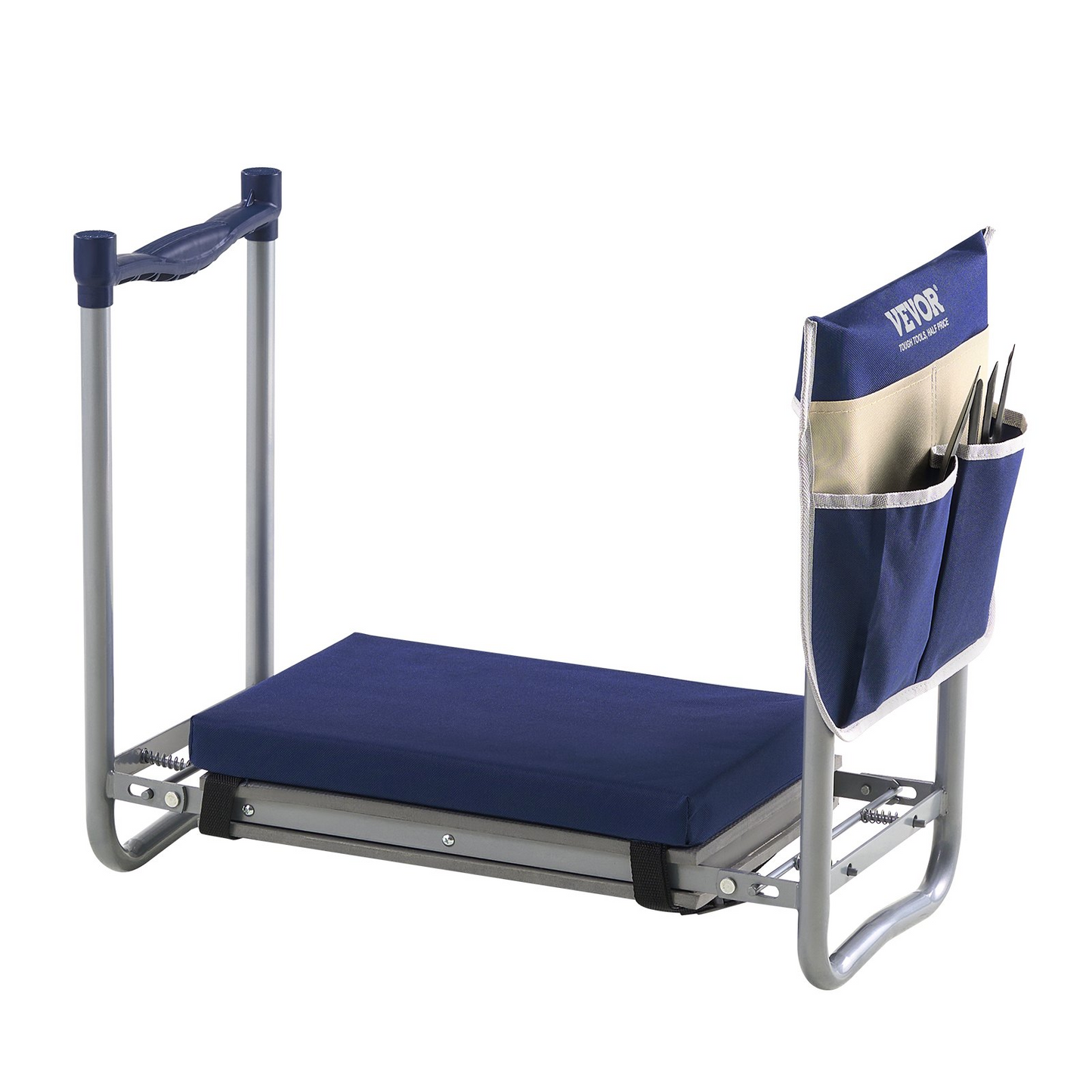 VEVOR Garden Kneeler and Seat 11" Wide Pad 360lbs Folding Garden Stool Non Slip