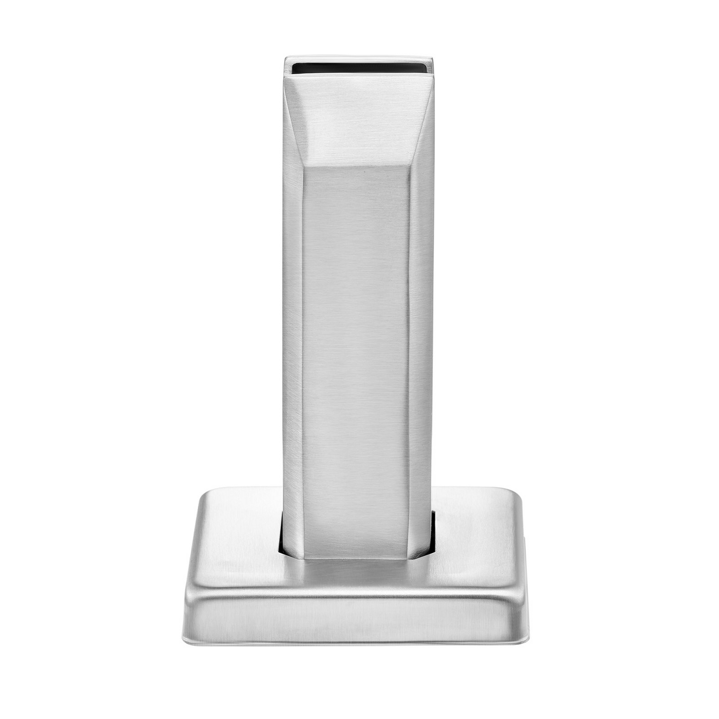 VEVOR Glass Clamp 10 PCS Square Railing Bracket for 0.31 "-0.47 " Glass Silver