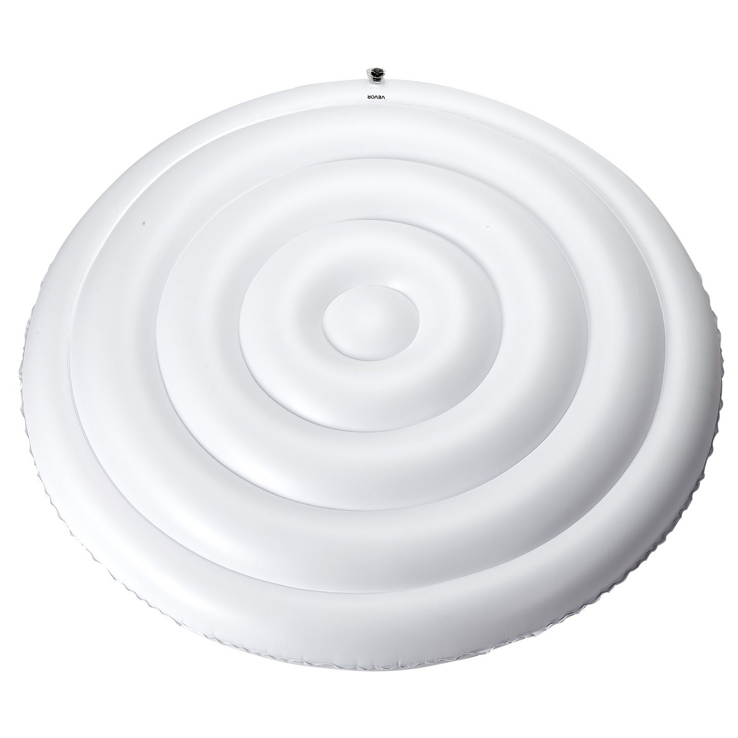 VEVOR Inflatable Hot Tub Cover 165cm Round Lid Weatherproof and Waterproof White