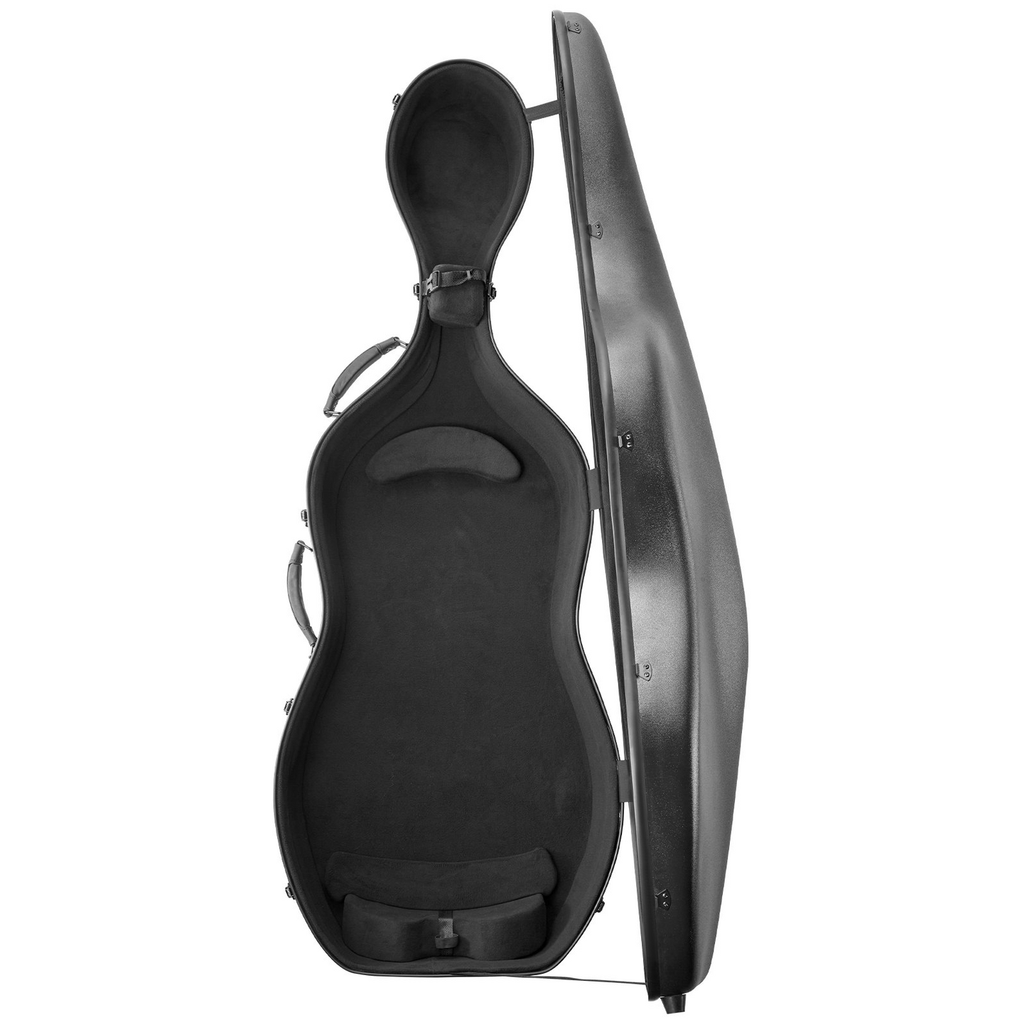 VEVOR Portable Composite Carbon Fiber 4/4 Full Size Cello Case Carrying Bag