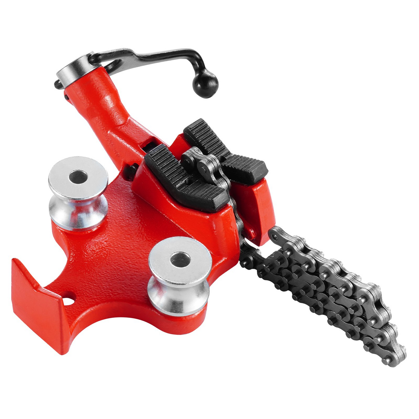 Screw Bench Chain Vise and Hitch Mount Vise Plate Holder 1/8-5 inch Capacity