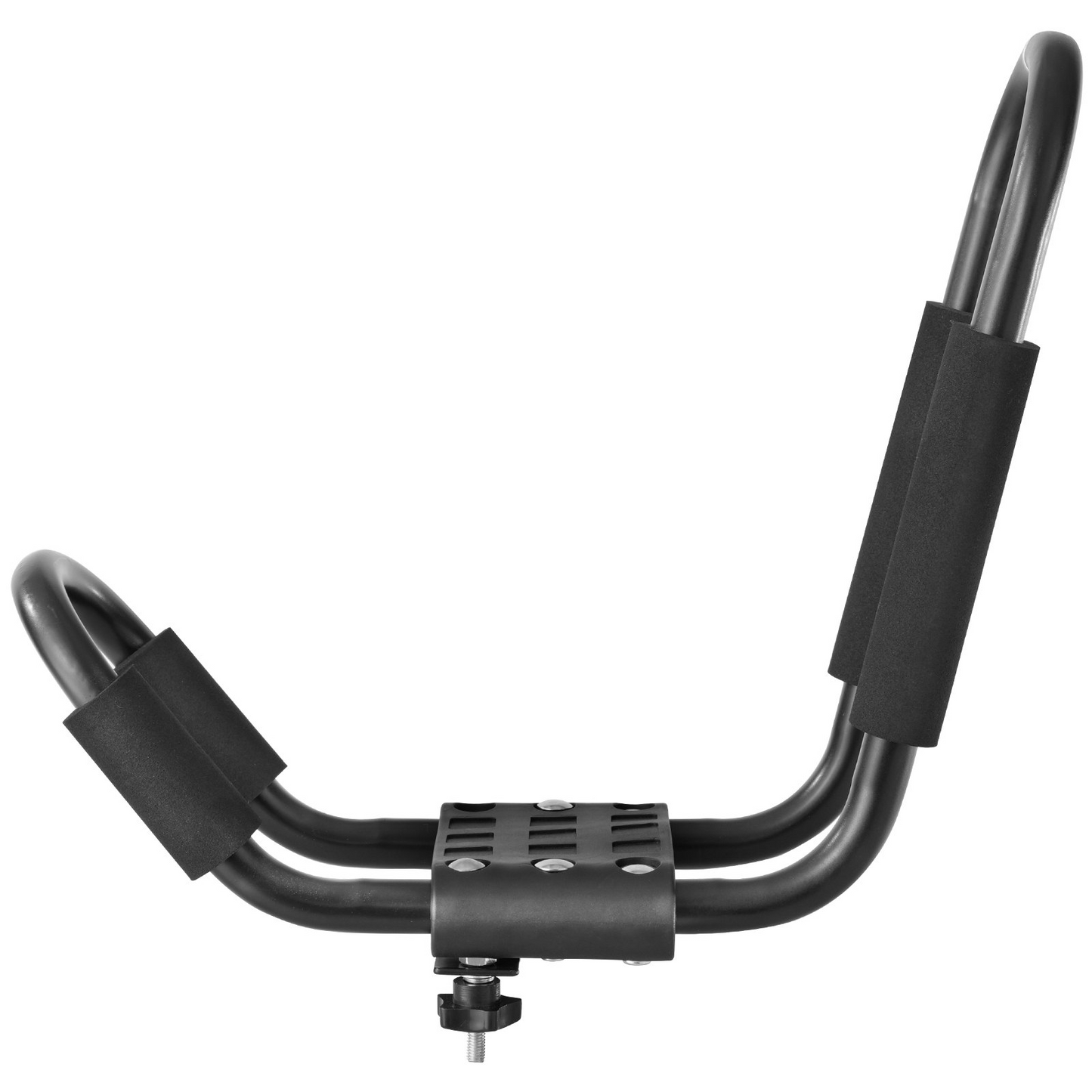 VEVOR Kayak Roof Rack 1 Pair J-Bar, Soft Roof Rack, Top Mount Tie Down, Carrier for kayak, Surf Board, Canoe, SUP, Ski Board, Mount on Car, SUV, Truck, 1 Kayak