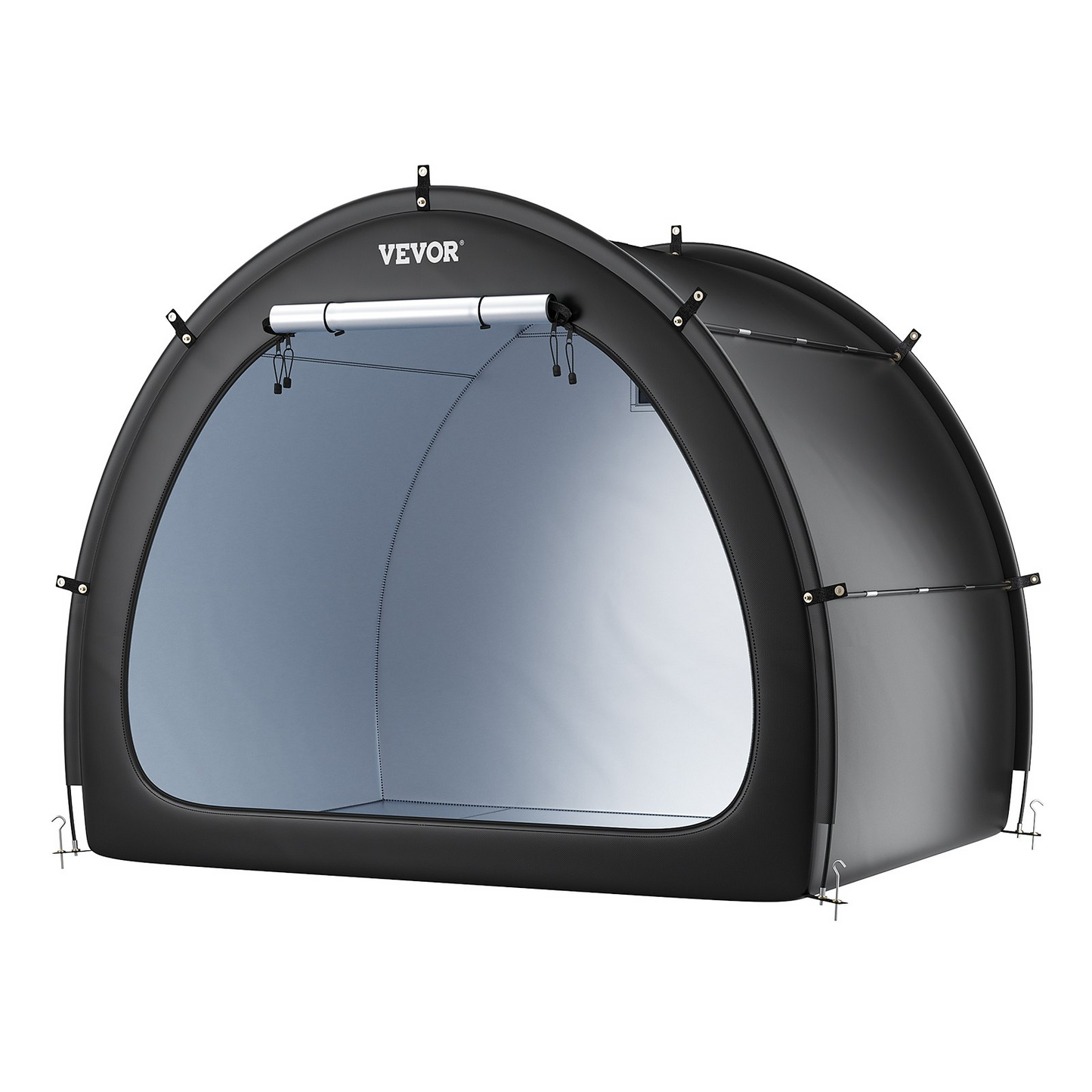 VEVOR Outdoor Bike Storage Tent Fan-Shaped Waterproof Bike Tent for 4 to 5 Bikes