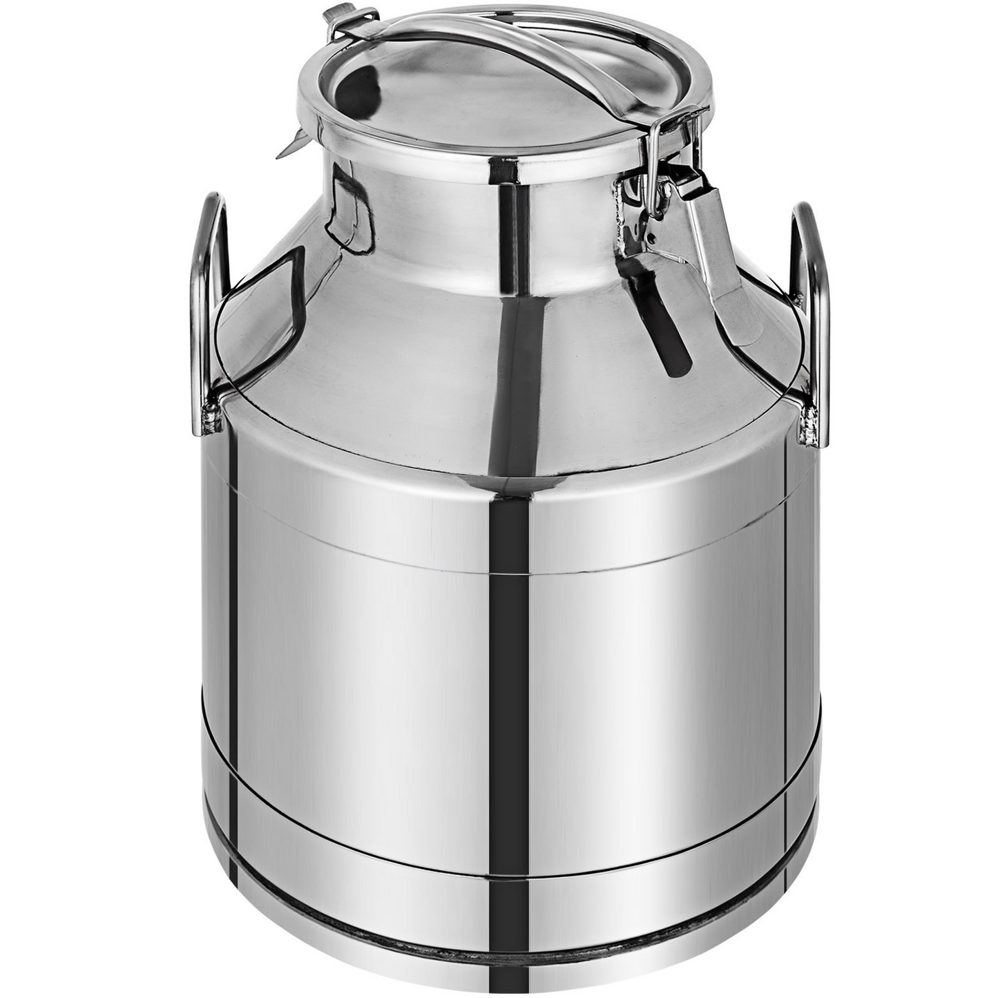 VEVOR Stainless Steel Milk Can 20 Liter/5.25 Gallon Pail Bucket Tote Jug Milk Can Canister Milk Pot Bucket Stainless Steel Milk Can with Sealed Lid Heavy Duty