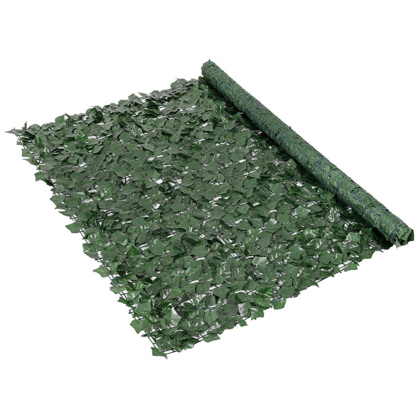 VEVOR Ivy Privacy Fence, 1500 x 2490 mm Artificial Green Wall Screen, Greenery Ivy Fence with Strengthened Joint, Faux Hedges Vine Leaf Decoration for Outdoor Garden, Yard, Patio Decor