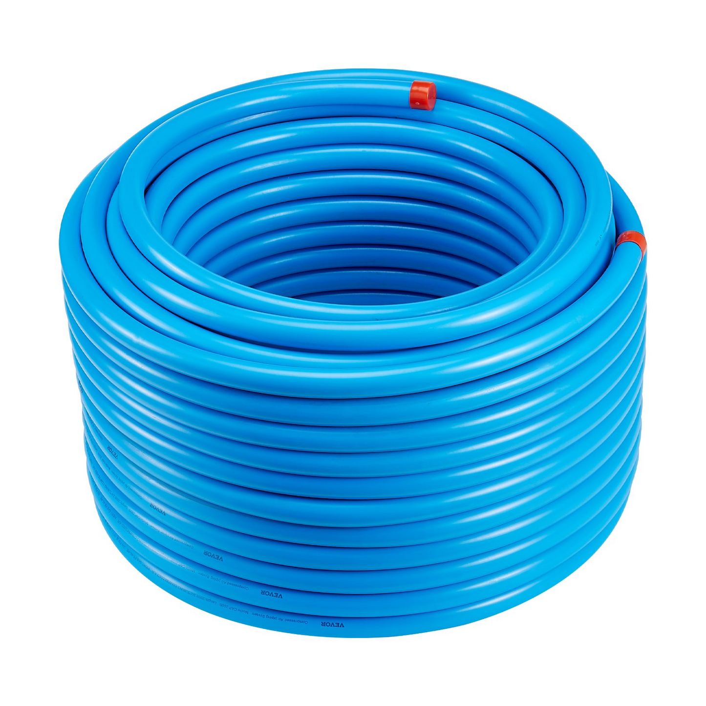 VEVOR Air Compressor Line Kit 3/4'' x 200FT HDPE-Aluminum Air Piping System Blue