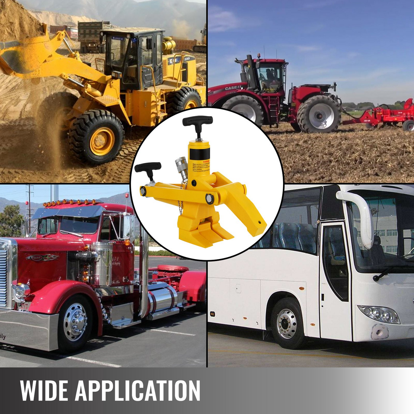 VEVOR Tractor Truck Tyre Hydraulic Bead Breaker Commercial Tractor Truck Tire Hydraulic Bead Breaker Changer