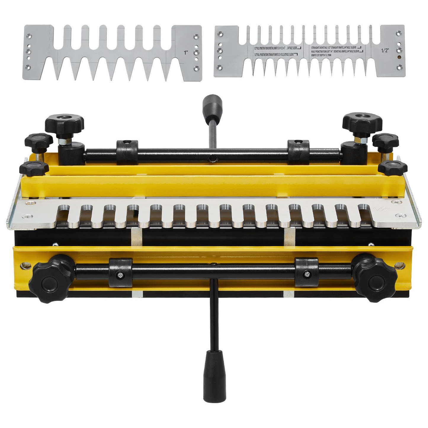 VEVOR Dovetail Jig 30.5 cm Precise Dove Tailing Router Jigs with 3 Templates