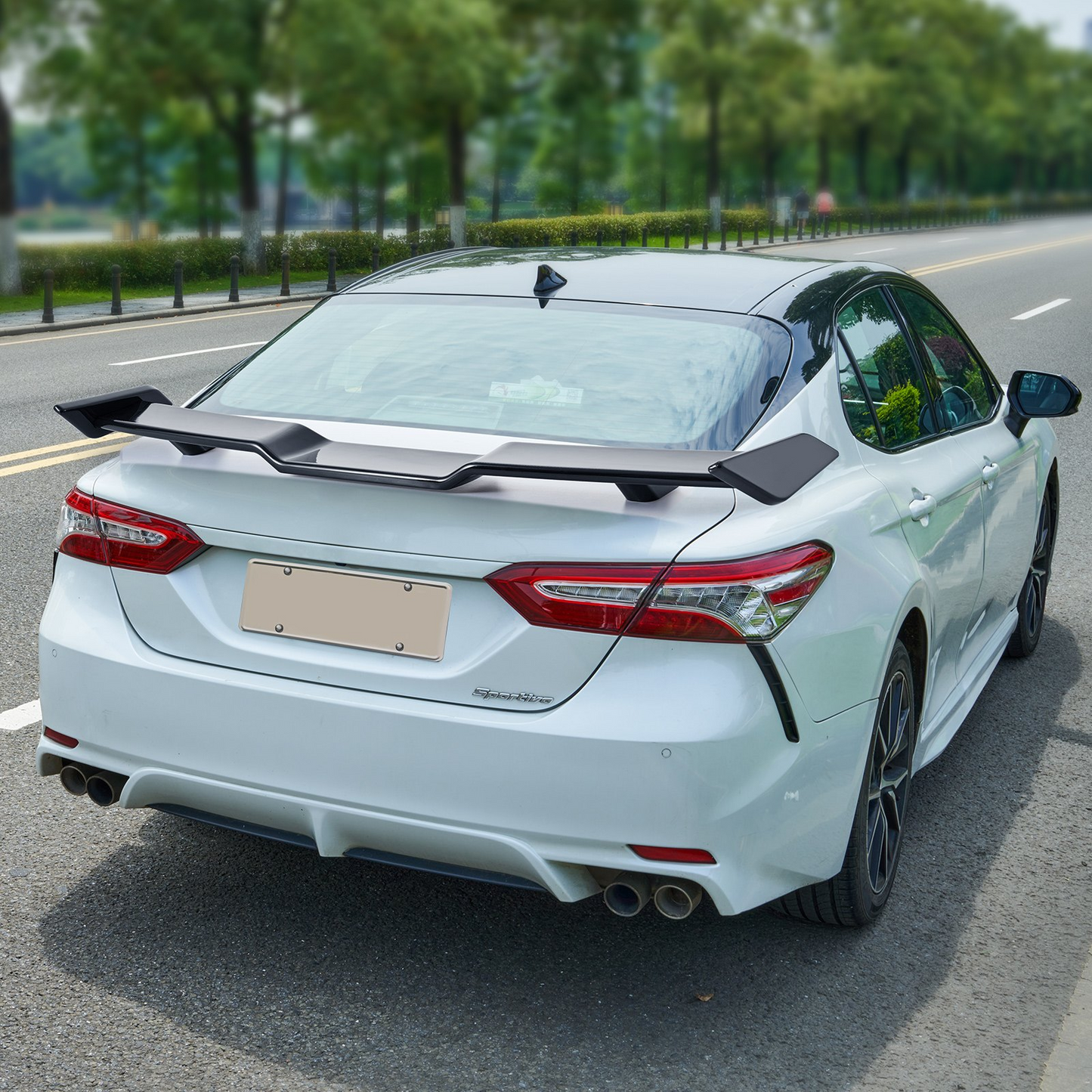 VEVOR Rear Spoiler 57.9'' GT Style Trunk Wing Compatible with 2018-2023 Camry