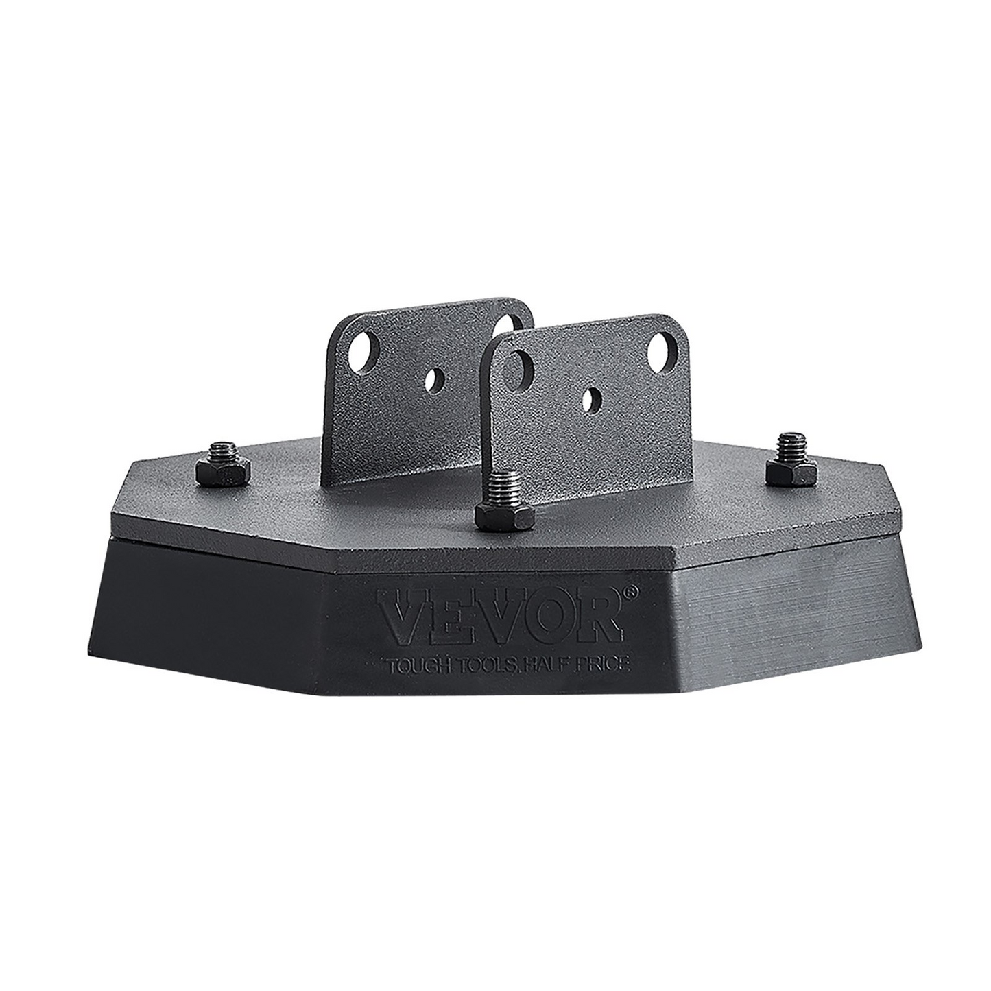 RV Leveling Pads 5000 lbs 4 Pcs Rubber Trailer Jack Pads Scissor Jack Feet