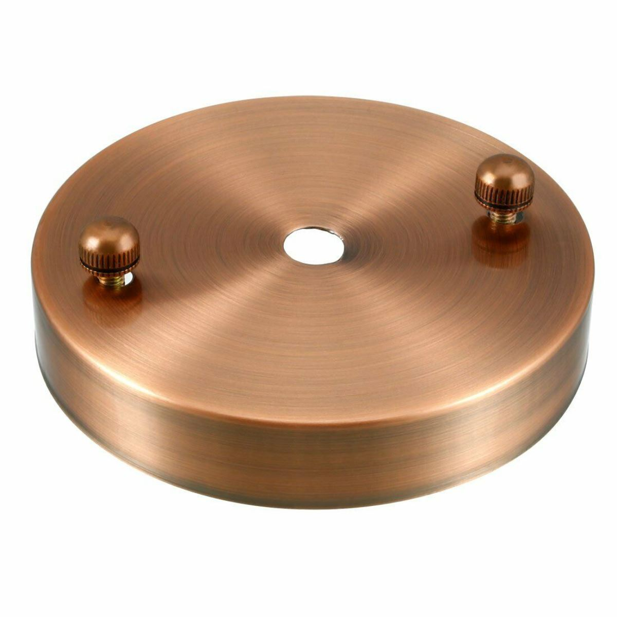 Single Point Copper Color Outlet Ceiling Hook Ring Plate Perfect for fabric flex cable~2661