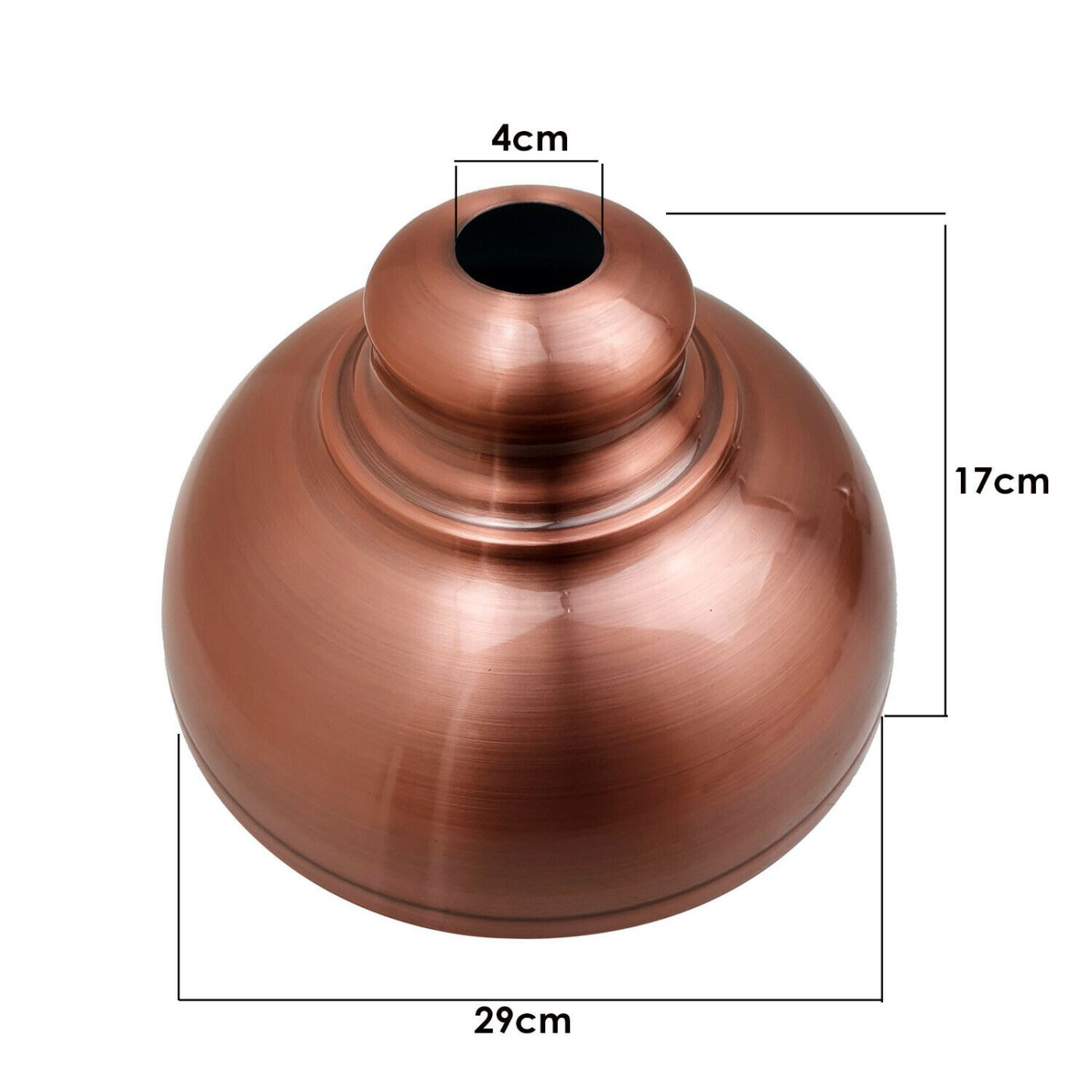 LEDSone Vintage Industrial Copper Pendant Lampshade Modern Metal Retro Style~2573