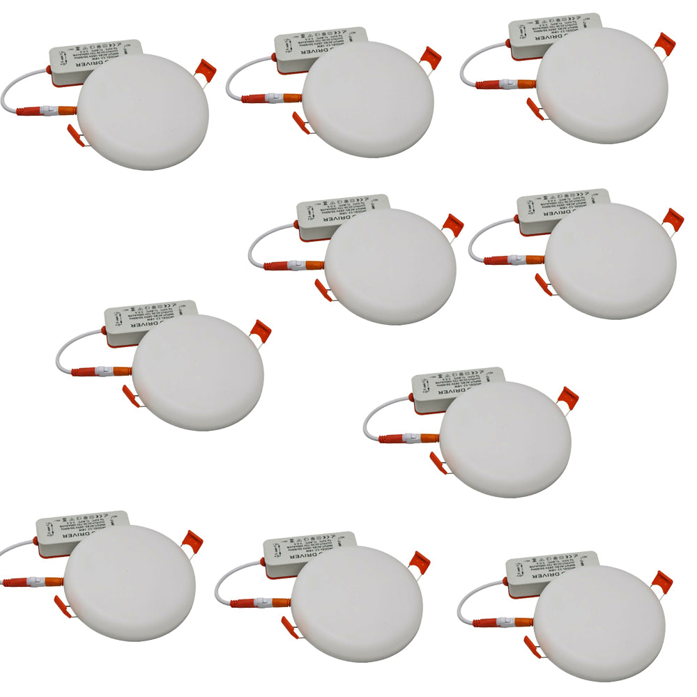 Ultra Thin LED 18 W 6000 K LED Panel Recessed Round Ceiling Spotlight Down Light~2528
